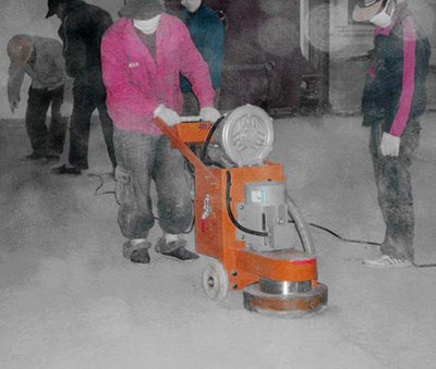 汉诺威涂装精细化无尘地坪漆施工解决打磨粉尘带来的危害(图1)