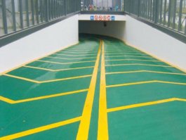 停车场地坪方案之防滑车道