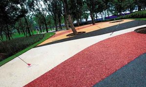 彩色防滑路面有什么优点？