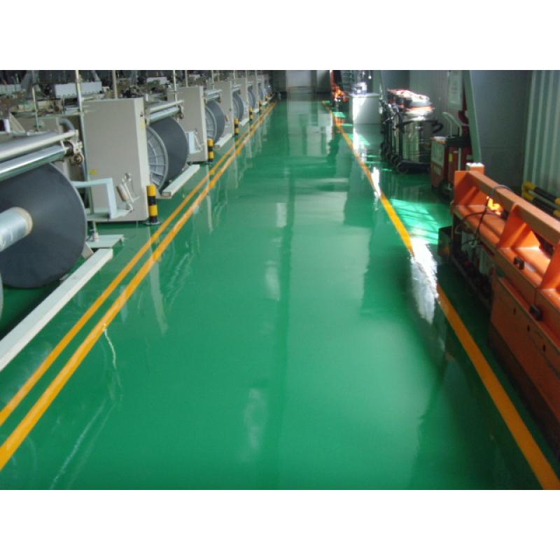 环氧树脂地坪漆 美观改善工厂车间的作业环境(图1) 环氧树脂地坪漆 美观改善工厂车间的作业环境(图1)