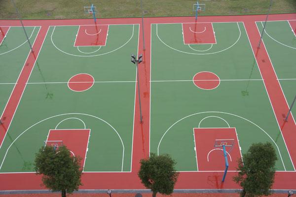 硅PU与丙烯酸篮球场地坪对比分析(图1)
