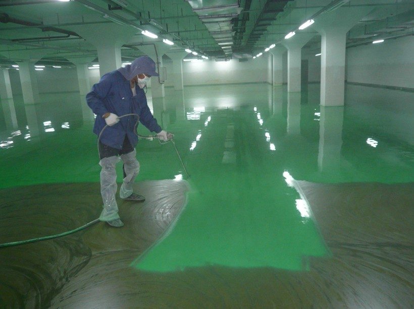 环氧地坪高压无气喷涂施工技巧与注意事项详解(图1) 环氧地坪高压无气喷涂施工技巧与注意事项详解(图1)