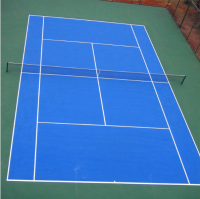 网球场地坪施工丙烯酸材料施工工艺流程详解