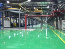 环氧有机硅地坪涂料施工工艺要点及质量控制方法