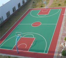 学校运动场地地坪选择指南：塑胶跑道硅PU球场丙烯酸地坪全面解析