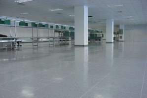防静电PVC地板施工工艺详解，净化工程地面处理技术要点