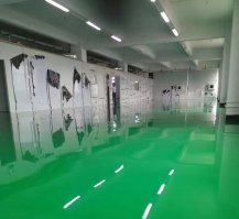 环氧地坪漆施工温度控制要点及高温解决方案