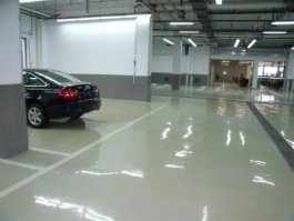 停车场地坪漆施工工艺及车位规划优化方案