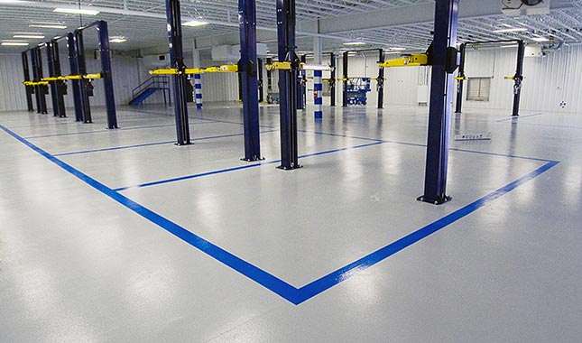 旧环氧地坪翻新有几个处理步骤