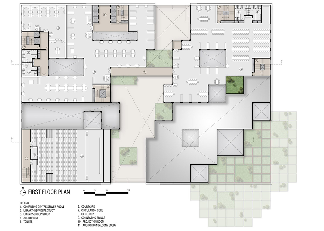 印度大学建筑屋面铺满463个阶梯平台(图27)