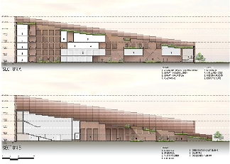 印度大学建筑屋面铺满463个阶梯平台(图32)