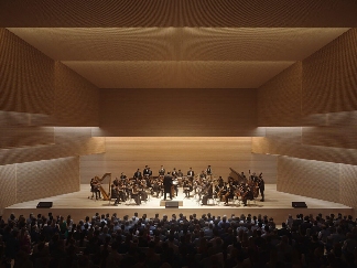 波兰Rzeszów图书馆语之螺旋融合建筑与景观(图10)