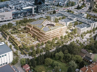 语之螺旋：波兰图书馆设计融合建筑与自然(图3)