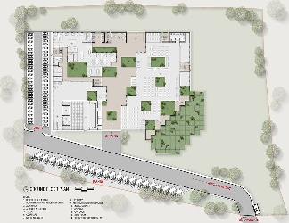 印度Prestige大学创新阶梯式屋顶设计，打造多功能社交空间(图26)