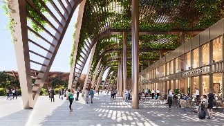 扎哈事务所在建：比绍夫图国际机场，灵感源自东非大裂谷(图11)