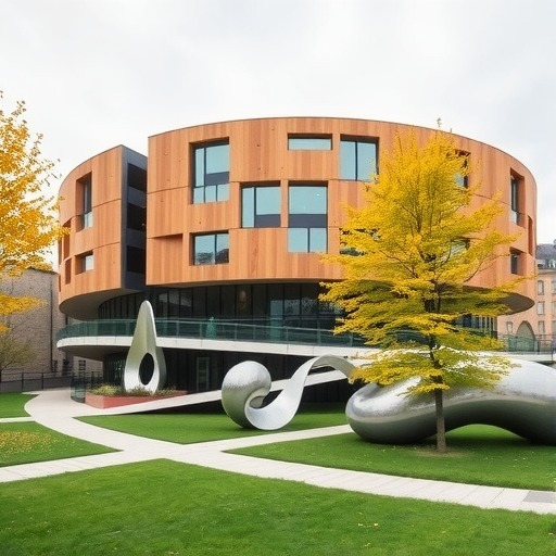 隈研吾联合体获胜方案：波兰Rzeszów新公共图书馆，语之螺旋(图1)