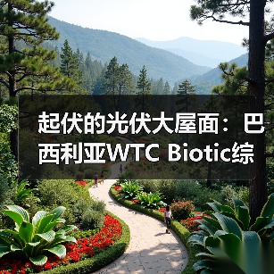 起伏的光伏大屋面：巴西利亚WTC Biotic综合体在建方案（图2）