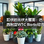起伏的光伏大屋面：巴西利亚WTC Biotic综合体在建方案（图2）