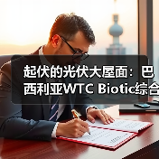 起伏的光伏大屋面：巴西利亚WTC Biotic综合体在建方案（图1）