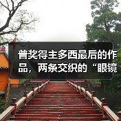 普奖得主多西最后的作品，两条交织的“眼镜蛇”（图4）