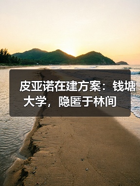 皮亚诺在建方案：钱塘大学，隐匿于林间（图3）