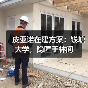 皮亚诺在建方案：钱塘大学，隐匿于林间（图1）