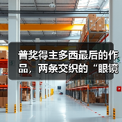 普奖得主多西最后的作品，两条交织的“眼镜蛇”（图1）