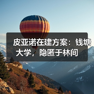 皮亚诺在建方案：钱塘大学，隐匿于林间（图2）