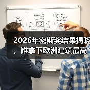 2026年密斯奖结果揭晓，谁拿下欧洲建筑最高荣誉之一？（图2）