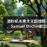 洛杉矶未来主义新地标，Samuel Oschin航空航天中心主体建设完工（图1）