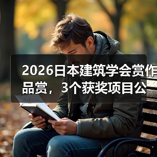 2026日本建筑学会赏作品赏，3个获奖项目公布（图3）