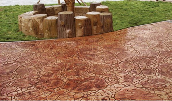 彩色混凝土艺术地坪(图1) 彩色混凝土艺术地坪(图1)